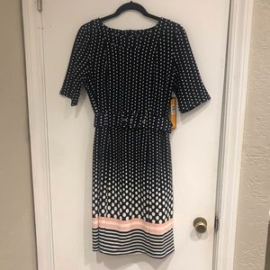 I LE New York Polka Dot Dress, NWT